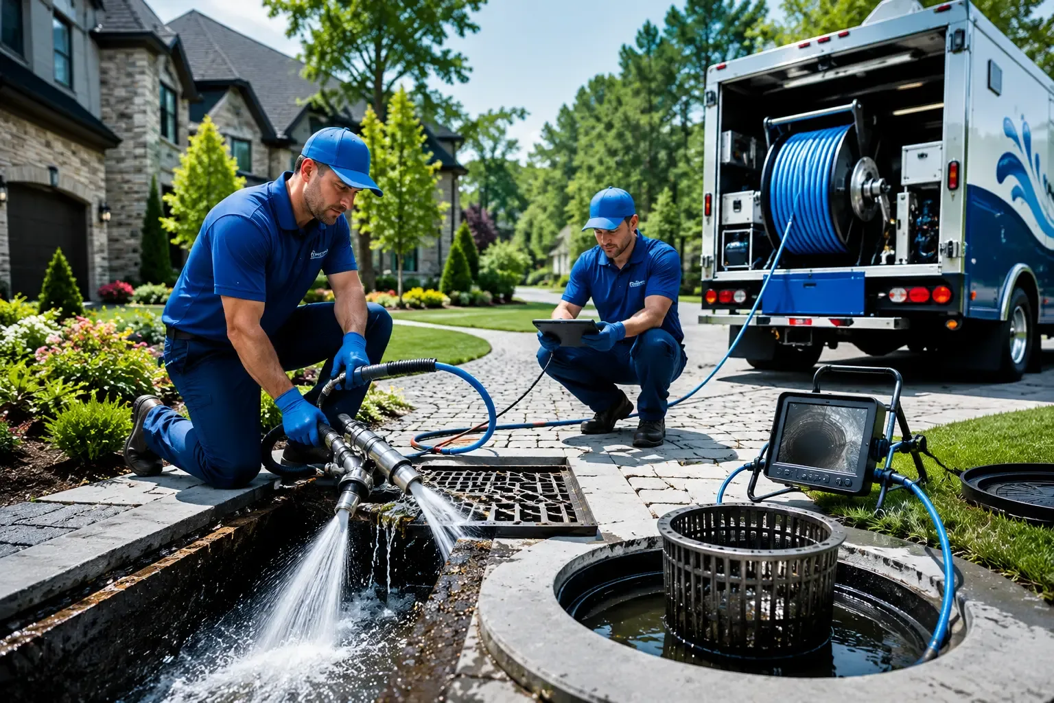 Local outdoor drain cleaning professionals in Bunn, NC